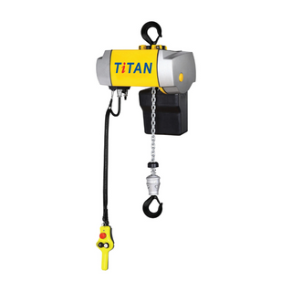 Titan Electric Chain Hoist - Single Phase Power