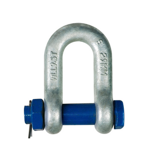 Dee Shackle Grade 'S' with Safety Pin