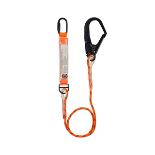 Single Leg Kernmantle 2M Shock Absorber Rope Lanyard